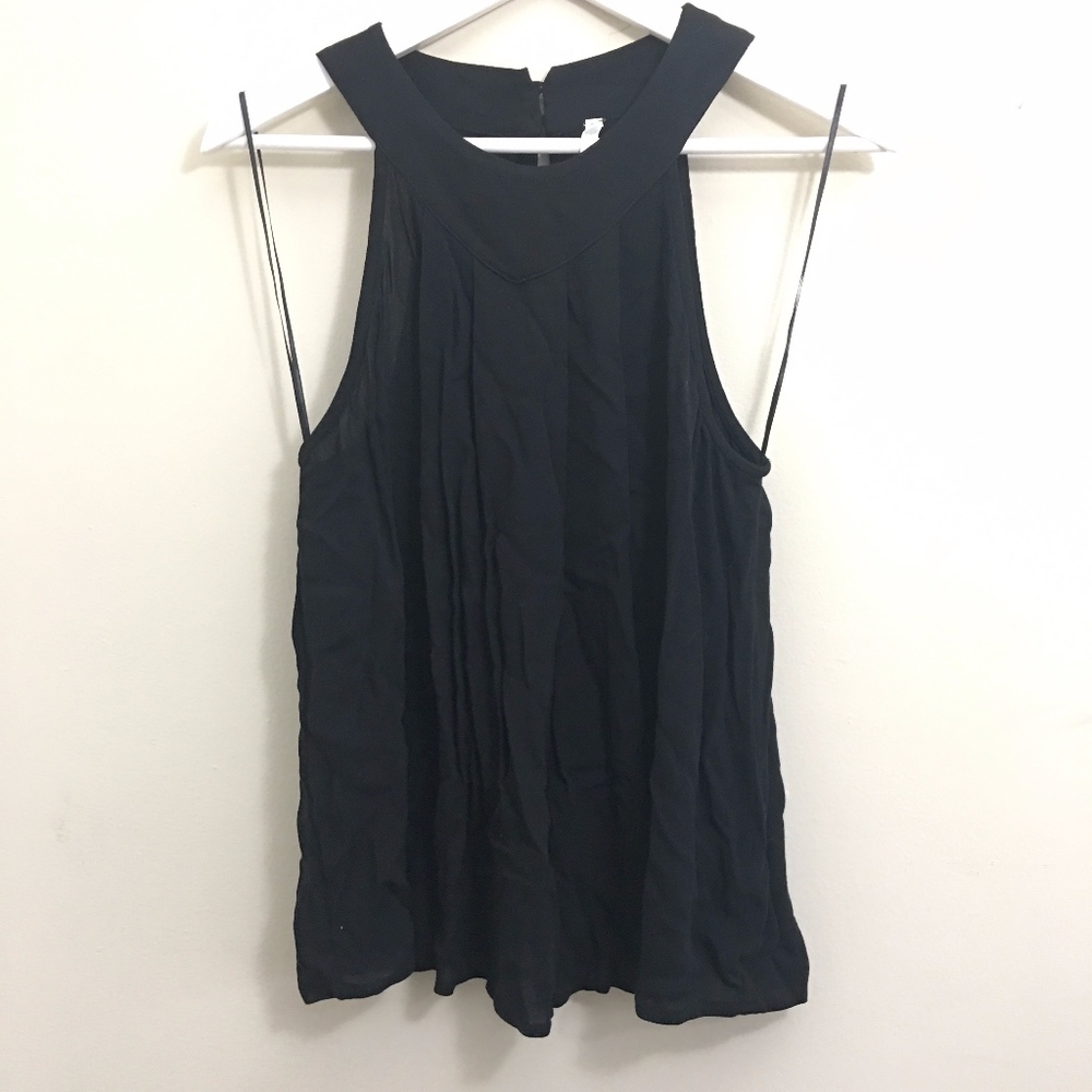 Black Flowy Top